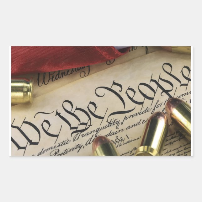 Declaration of Independence   Rectangular Sticker (Front)
