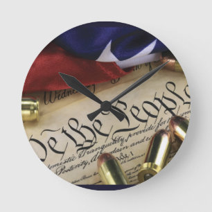 Declaration of Independence   Round Clock
