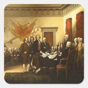 Declaration of Independence Sticker