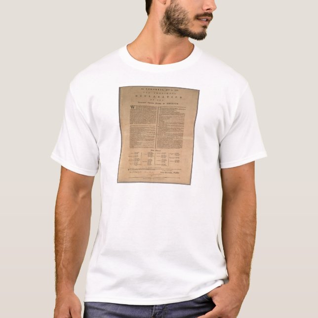 Declaration of Independence T-Shirt (Front)