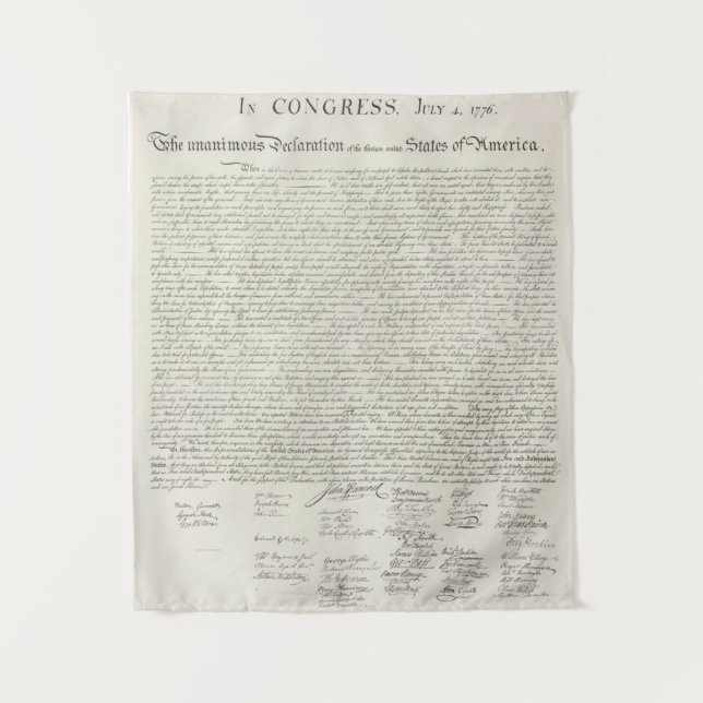 Declaration of Independence  Tapestry (Front)