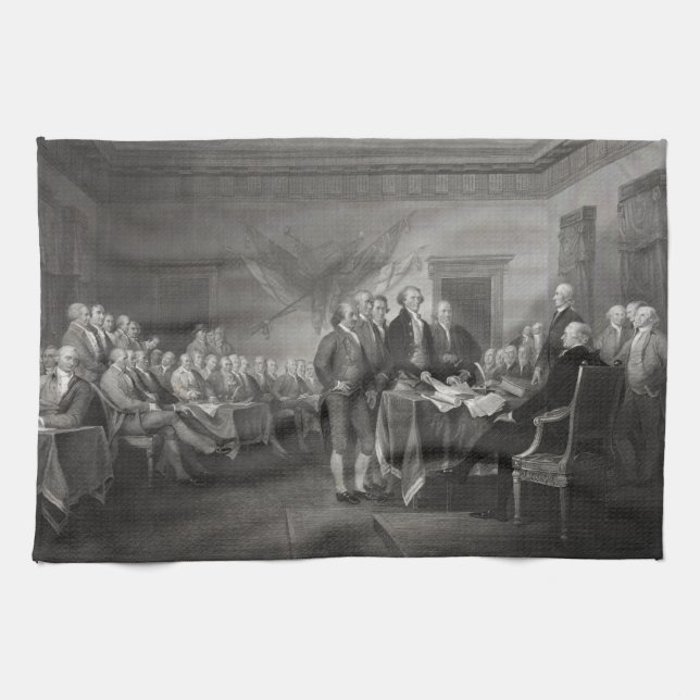 Declaration of Independence Tea Towel (Horizontal)