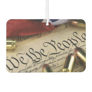 Declaration of Independence Throw Pillow Car Air Freshener