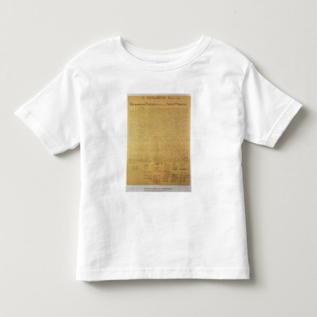 Declaration of Independence Toddler T-Shirt (Front)