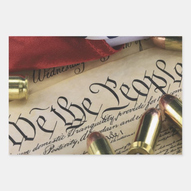 Declaration of Independence  Wrapping Paper Sheet (Front)