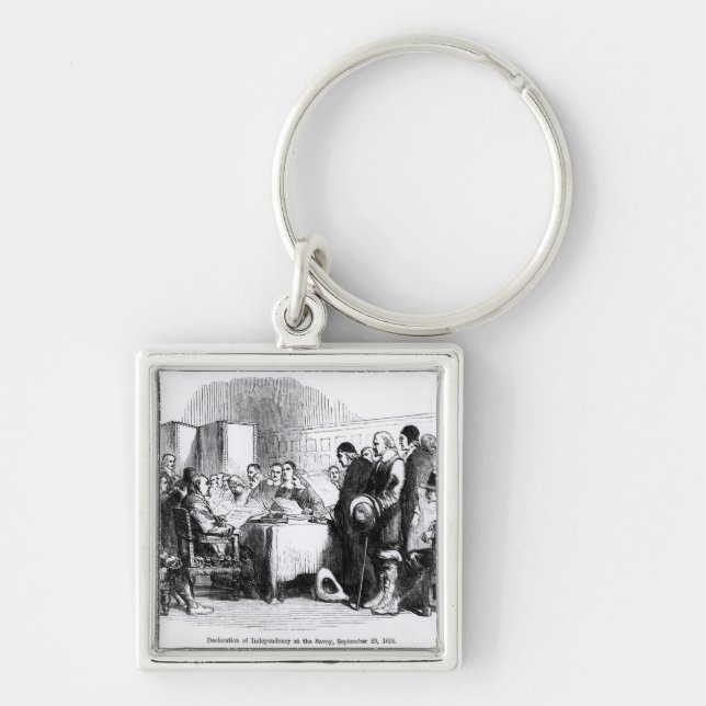 Declaration of Independency Key Ring (Front)
