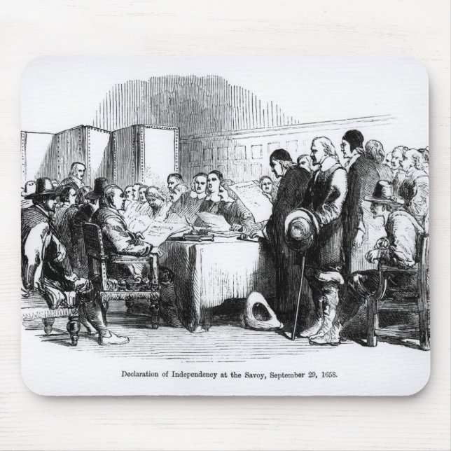 Declaration of Independency Mouse Pad (Front)
