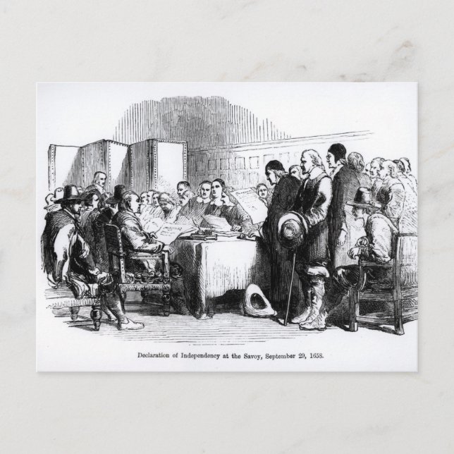 Declaration of Independency Postcard (Front)