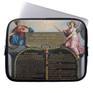 Declaration of the Rights of Man and Citizen Laptop Sleeve