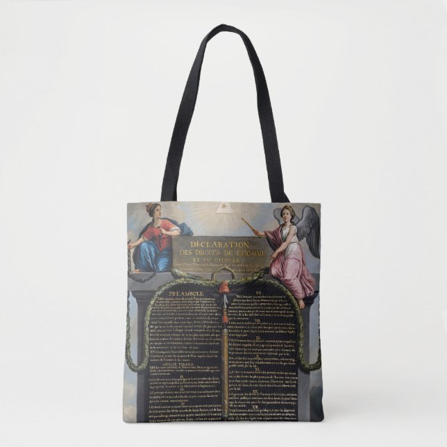 Declaration of the Rights of Man and Citizen Tote Bag (Front)