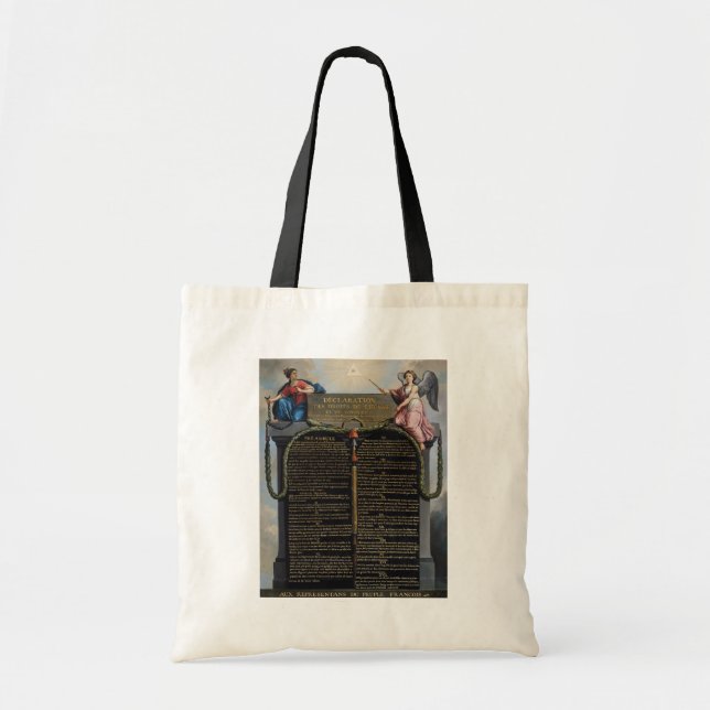 Declaration of the Rights of Man and Citizen Tote Bag (Front)