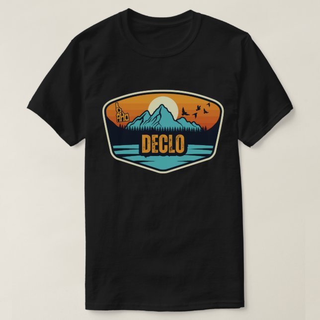 Declo, Idaho T-Shirt (Design Front)