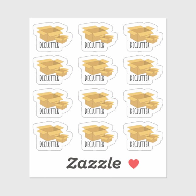 Declutter Home Organising Calendar Bujo Planner (Sheet)