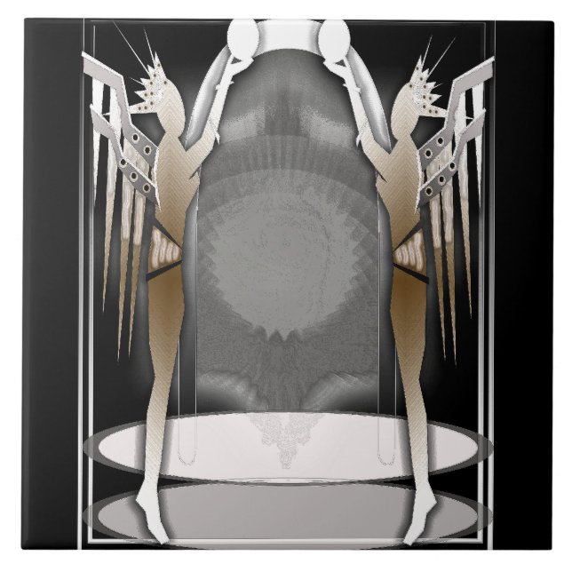 deco angels tile (Front)