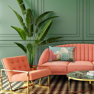 Deco Architecture Dreamscape Lumbar Cushion