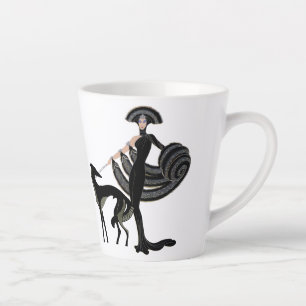 Deco Borzoi Mug