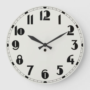 Deco Design Wall Clock