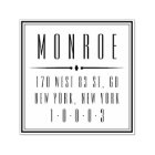 Deco Empire Return Address Stamp