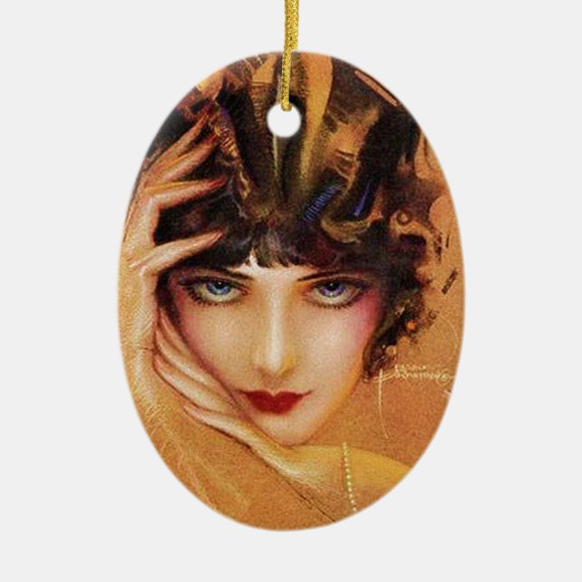Deco for hatbox2.jpg ceramic tree decoration (Front)