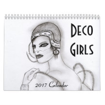 Deco Girls Calendar I