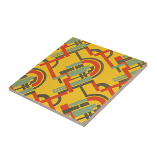 Deco Gold Geo Ceramic Tile