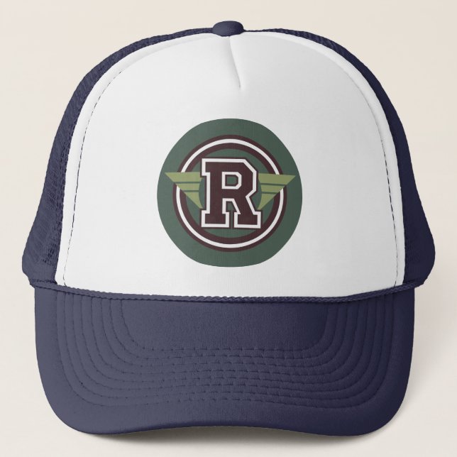 Deco Letter "R" Trucker Hat (Front)