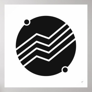 Deco Medallion - Poster