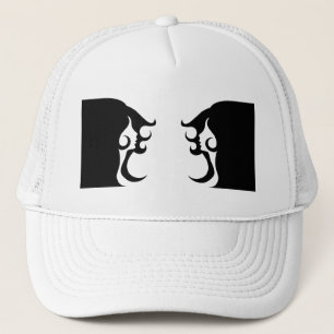 Deco Mod Woman Trucker Hat