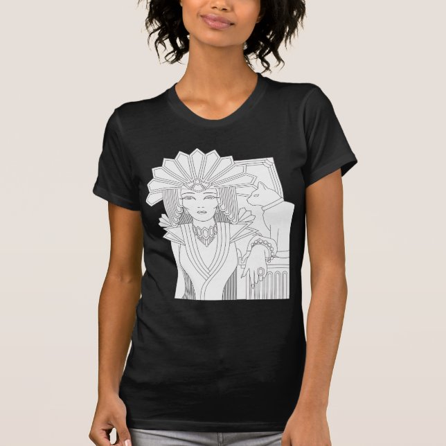 Deco Priestess T-Shirt (Front)