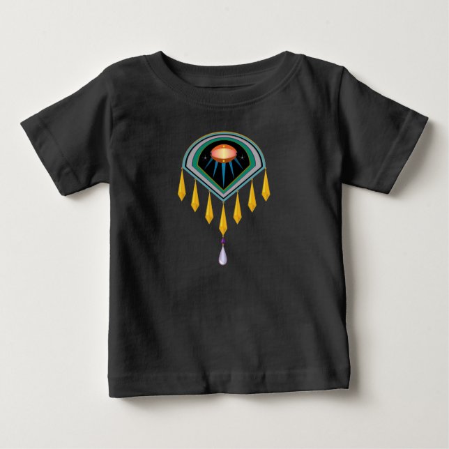 Deco Space Egg Baby T-Shirt (Front)