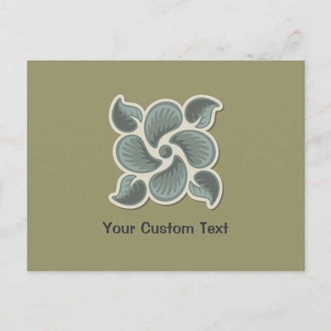 Deco tile 2 postcard (Front)