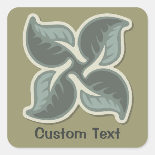 Deco Tile 3 Square Sticker