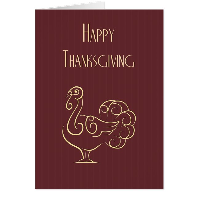 Deco Turkey Thanksgiving (Front)