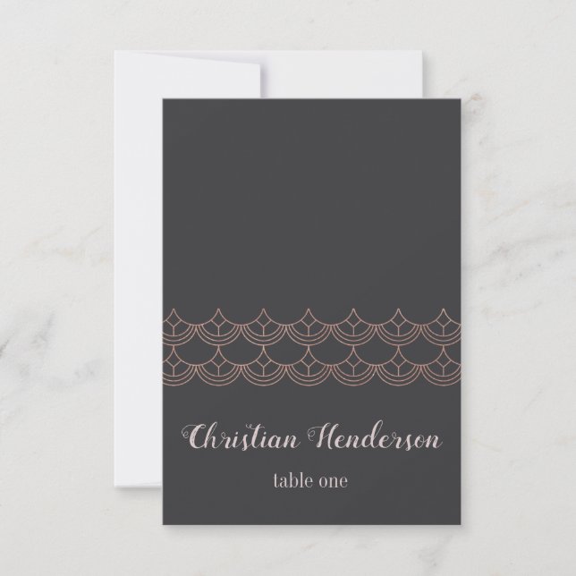 Deco Vibes Invitation (Front)