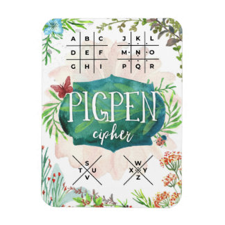 Decode Your Message with the Pigpen Cipher Magnet