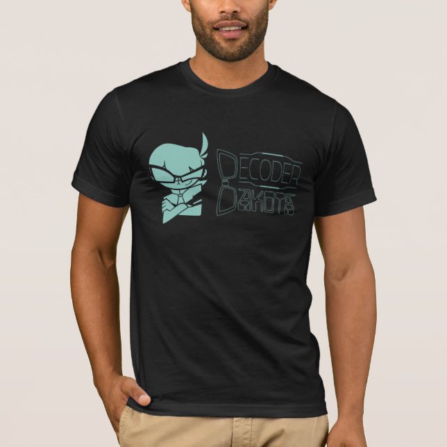 Decoder Dakota Logo [Black] T-Shirt (Front)