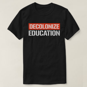 Decolonise Education Rectangular Sticker T-Shirt