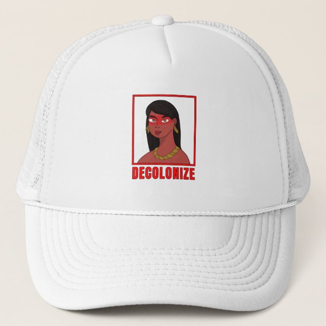 Decolonise Trucker Hat (Front)