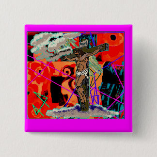 decolores 15 cm square badge