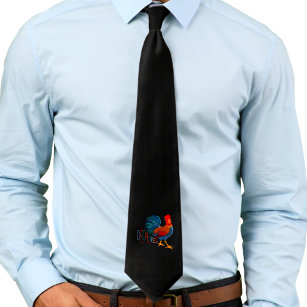 DeColores Cursillo Colourful Rooster Tie