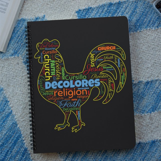 DeColores Cursillo Rooster Word Cloud  Notebook (Creator Uploaded)