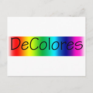 DeColores Postcard