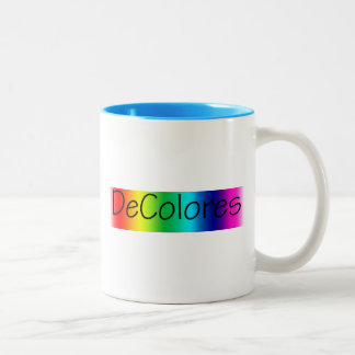 DeColores Two-Tone Coffee Mug