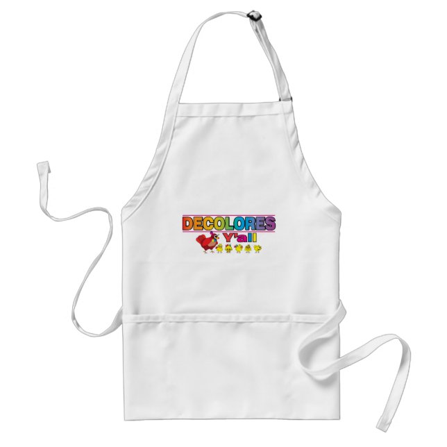 DECOLORES Yall Standard Apron (Front)