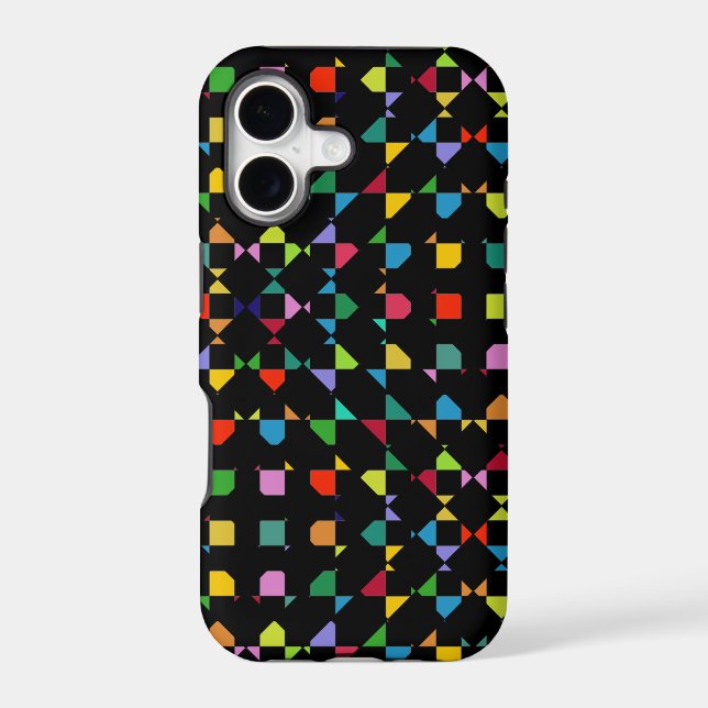 deconstructed Colourful Chess pattern (Back)