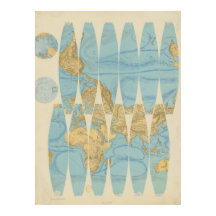 Deconstructed Earth Globe (1892)
