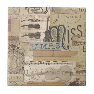 Decopauge Music Ceramic Tile