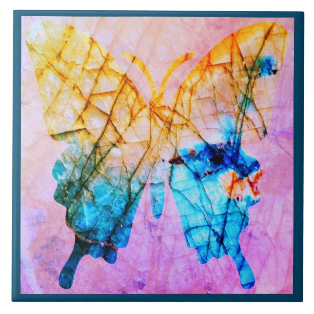 Décor Ceramic Tile - Dreaming Butterfly (Front)