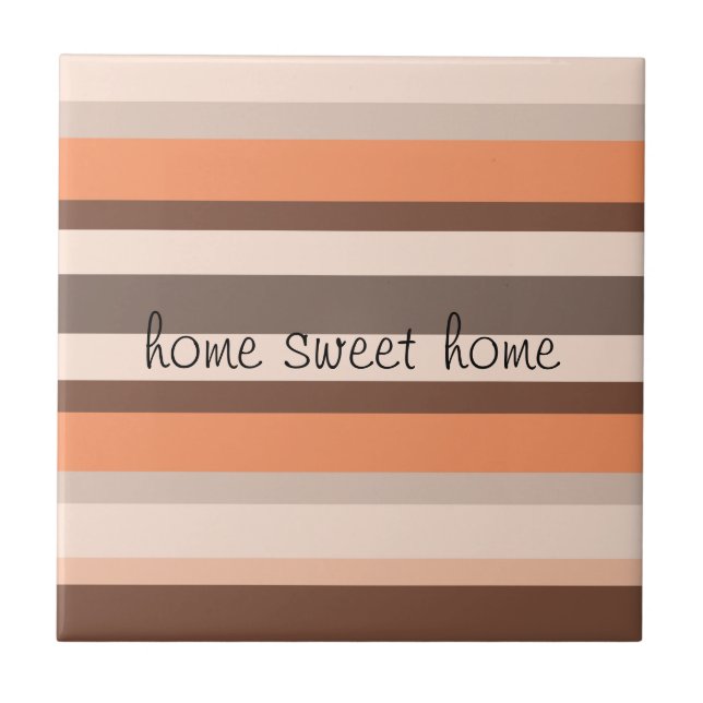 Decor Stripes Ceramic Tile (Front)