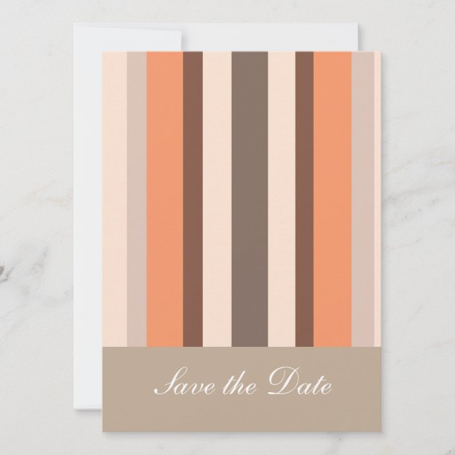 Decor Stripes Save The Date (Front)